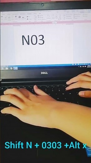 How to type Enye in Laptop. BIG and small Enye (Ññ) using Laptop. #computertips #howto #enye #shorts