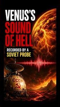 Venus's "Sound of Hell" Recorded by a Soviet Probe