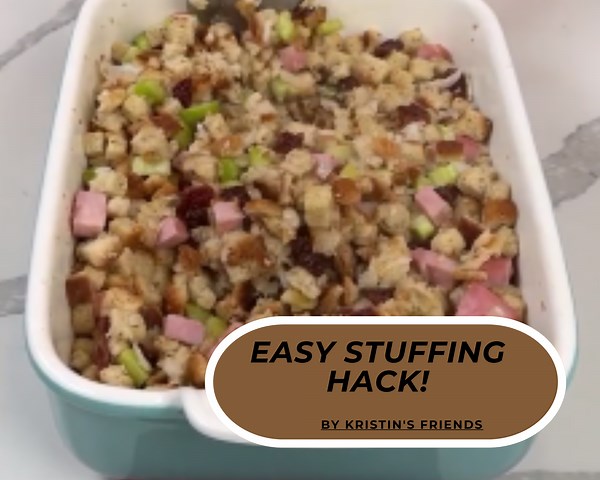 Easy Stuffing Hack — Fluffy Inside, Crispy Outside Perfection!