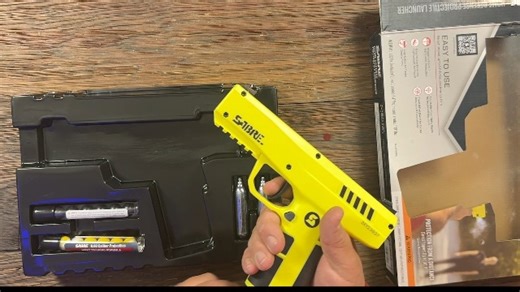 Watch SABRE Home Defense Projectile Launcher on Amazon Live