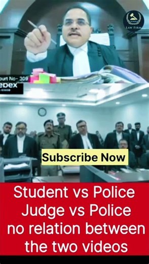 Student vs Police | #judge vs Police | #police ​vs #student #shortsfeed #10milionviews