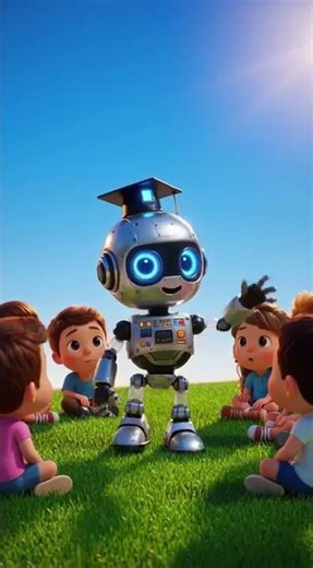 Why Is The Sky Blue? 🌈 | Tiny Bot Explains | Kids Science #learning #kidseducation #kidslearning