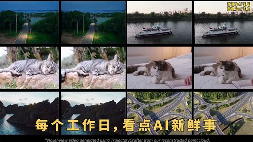 4DNeX 轻松实现前馈4D建模，4DGT 基于真实单目视频训练的4D场景重建方法