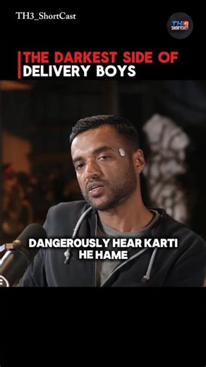 🚨THE☠DARK REALITY OF 🛵DELIVERY BOYS | Raj Shamani And Deepinder Goyal | #th3_shortcast | #shorts