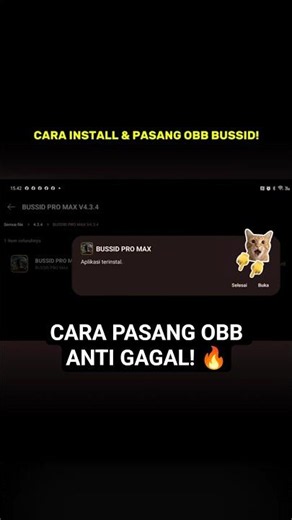 Cara Install & Pasang OBB BUSSID Terbaru Mudah Banget! 🔥