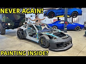 We Ruined The New Goonzquad Garage While Prepping Our Porsche For Paint!!!