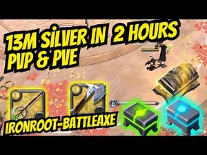 Battle Axe and Ironroot l Avalon PvE & PvP l Albion Online