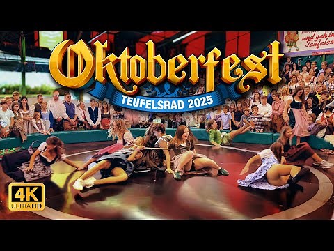 The Devil’s Wheel 😈 Munich’s Wildest Oktoberfest Ride | 4K 2025 Chaos & Laughter