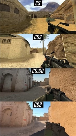 M249 Sounds | Counter Strike Comparison 1.6 to CS2 #conuterstrike #csgo #cs2 #counterstrike #csgo