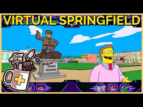 Nostalgic Adventuring Around Town | The Simpsons: Virtual Springfield