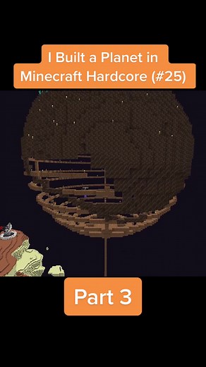 Minecraft Hardcore Planet Build: Dragon Skeleton