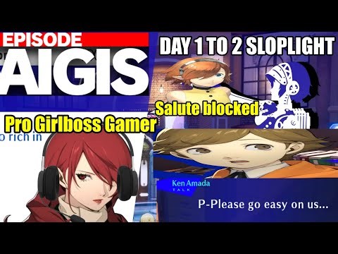 "AIGIS DID THE SALUTE" - Persona 3: Episode Aigis Day 1 to 2 SLOPLIGHTS
