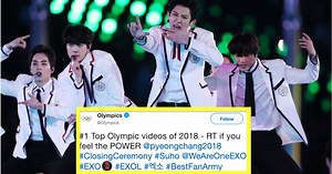 Olympics Official Account Just Raved About EXO And Fans Couldn't Be Happier