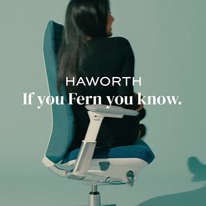 No other chair does comfort like this. Meet Fern, the last office chair you'll ever buy. We made sure of it. | Haworth