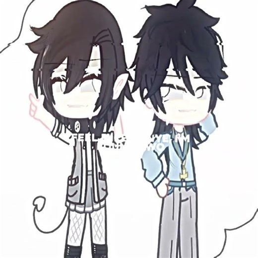 in gacha neon⁉️| ib me - andra - key| collab #gachaneon