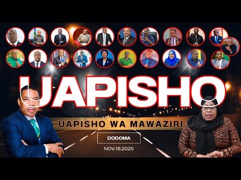 #live 🔴 RAIS SAMIA ANAWAAPISHA MAWAZIRI WATEULE MUDA HUU DODOMA, NOV 18 . 2025