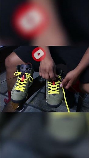 Lace Lock Method for That Professional Travis Scott Aesthetic #sneakers #styling #tutorial