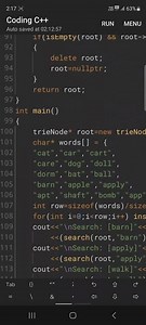 Trie Data Structure in C++ | Insert, Search, Autocomplete & Delete