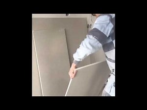 Postup montáže sádrokartonu