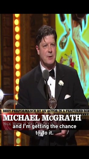 18K views · 279 reactions | Today, we mourn the loss of the incredibly talented actor, Michael McGrath. 懶 Your legacy will forever light up the stage. | Tony Awards | Facebook