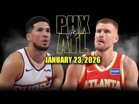 Phoenix Suns vs Atlanta Hawks Full Game Highlights – January 23, 2026 | NBA Season