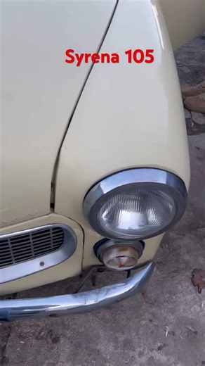 Classic Car Syrena 105 PRL #automobile #funny #history #prl #syrena #classiccars