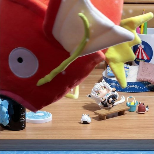 Hololive - Day in the Life of Fubuki Shirakami | Stop Motion