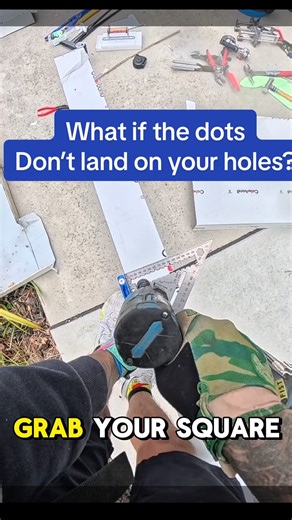 Matt Wilson on Instagram: "Continuing on with the conversation around the “non Temu” colourbond wrap, and its 250mm red dot advantage, a few comments mentioned “what if the dots don’t land where you want them to?”. Answer - find a solution…….#fyp #roofing #plumbing #roofersofinstagram #roofer #plumber #roofers #roof #colourbond #plumbersofinstagram #howto #viralpost❤️ #whatthefuck"