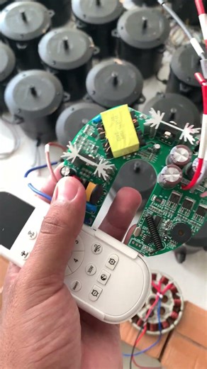 AC/DC 30W ceiling fan kit — full speed on low power ⚡💨