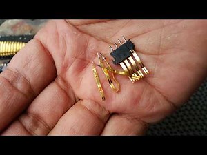 Gold has always been a crucial component of pin connectors; this shouldn't be overlooked.