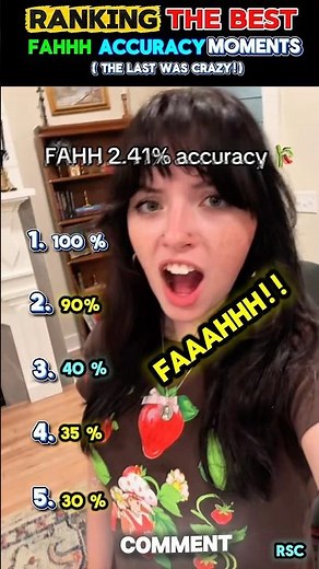 Ranking the Best FAHHH Accuracy Moments #ranking #shorts #trending