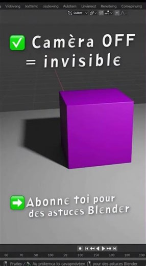 Blender3D: Objet invisible au rendu ?