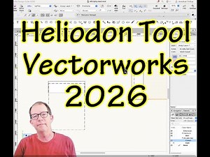 Heliodon tool in Vectorworks 2026