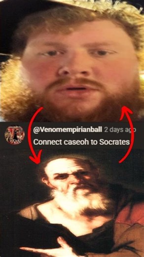 Connecting CaseOh to Socrates #sixdegrees #sixdegreesofseperation #shorts #ytshorts