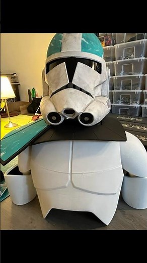 Clone Captain Howzer Cosplay part 1 #thebadbatch #theclonewars #clonetrooper #starwars