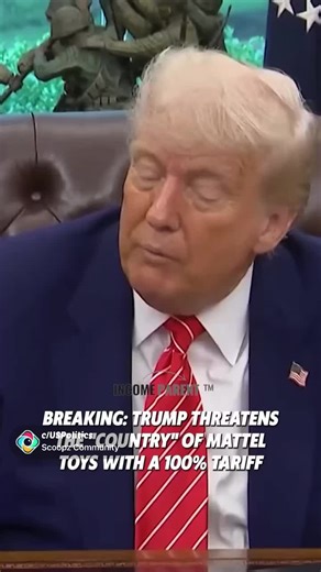 🤔 Mattel is not a country! 😳 You idiot! 🤣 🤣 🤣 #fyp #foryoupage #politics #trump