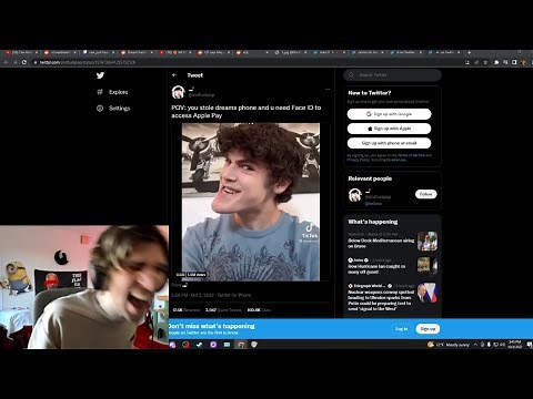 xQc reacts to Dream Face Reveal Memes