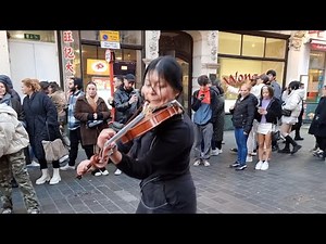 Greatest violinist in the world | London | Street performer | China Town