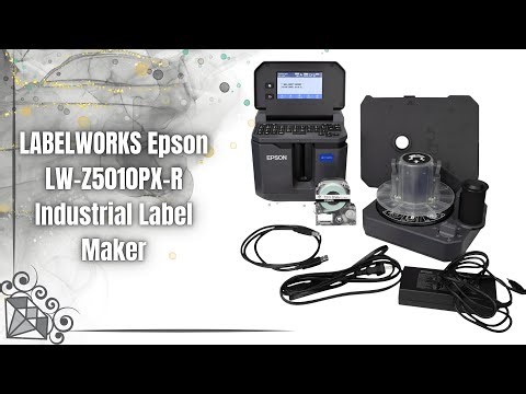 LABELWORKS Epson LW-Z5010PX-R Review | Industrial Label Printer for High-Volume Jobs