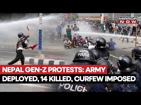 Nepal Protest: 14 Killed| Army Deployed, Curfew Imposed As Gen-Z Demonstrates Over Social Media Ban