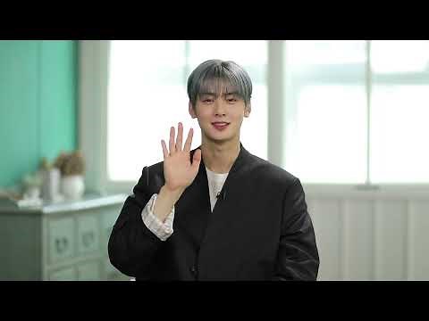 チャウヌ（ASTRO） コメント動画到着 韓国ドラマ「女神降臨」公式