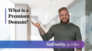 GoDaddy Help Center - How-To Video - What is a premium domain?