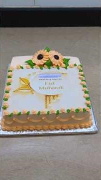 Eid Mubarak Cake Different Shapes Design Cake Decorating Ideas Video Birthday Cake Anniversary