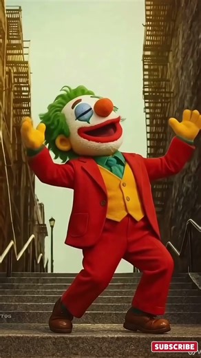 Sad clown dancing 🤡 #music #animation #ai #cartoon