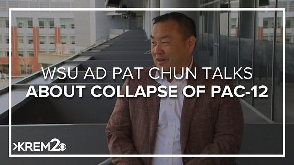 Athletic Director Pat Chun says WSU is in good position after collapse of the Pac-12