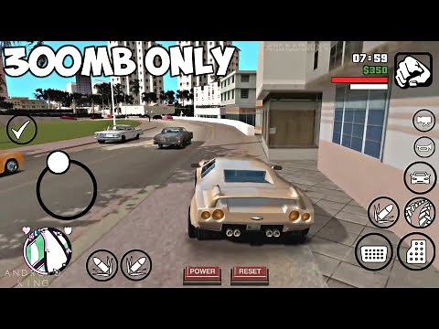 [300MB] GTA Vice City Lite Compressed Android Game | Cleo MODs | Support Nougat & Oreo