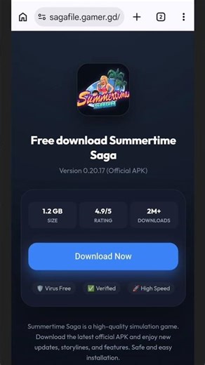 Download summertime sega latest APK update 2026 new features