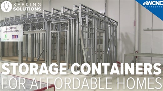 Charlotte-based company using robots to quick-build affordable container homes