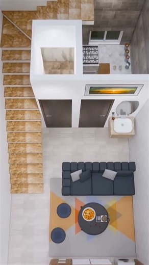 12 by 30 small luxury house 🏠 design 12x30 mini house 🏠 #home #house #housedesign #viral #ytshorts