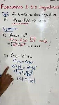 28 Injective Functions Part II